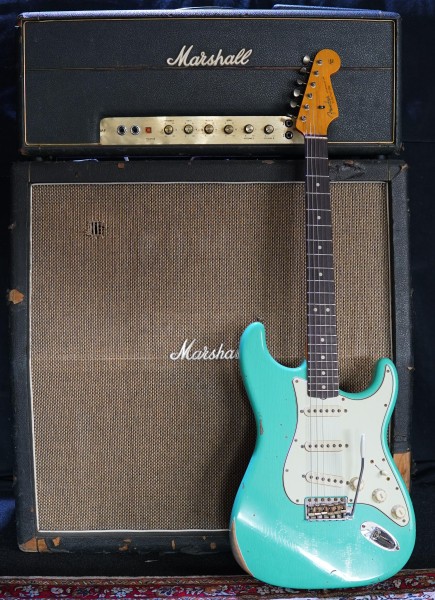 Fender CS 63 Stratocaster Sea Foam Green