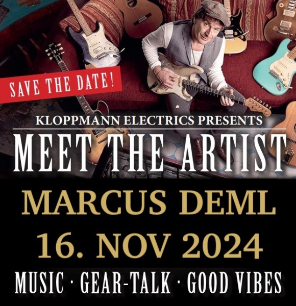 Meet the Artist - Marcus Deml Live - am 16.11.2024 - 30 Plätze - Catering incl.