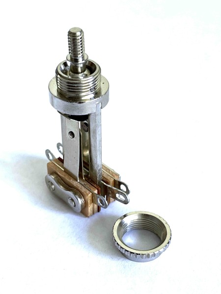 Toggle Switch long - org. Switchcraft incl. Sunk Nut